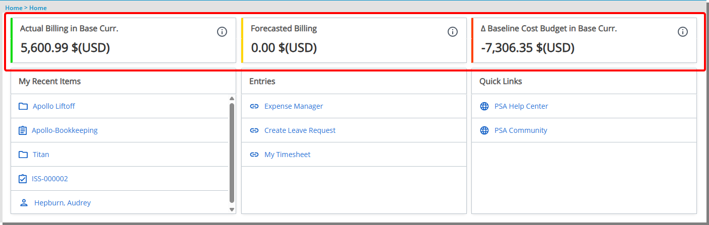 End User Experience - KPIs