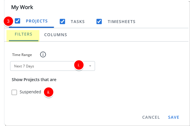 Configuration - My Work
