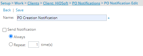 Enter Required Information