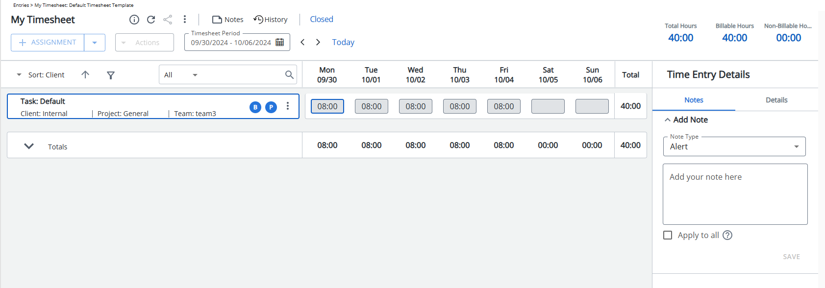While the archived Timesheets will remain in the system and can still be accessed for viewing, they will become unmodifiable.