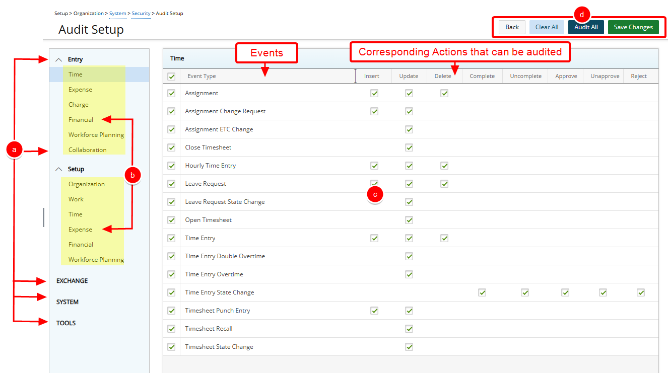 Select a Security Role.