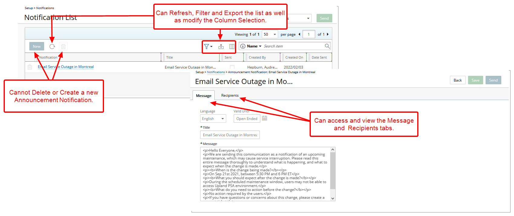 Select Permission