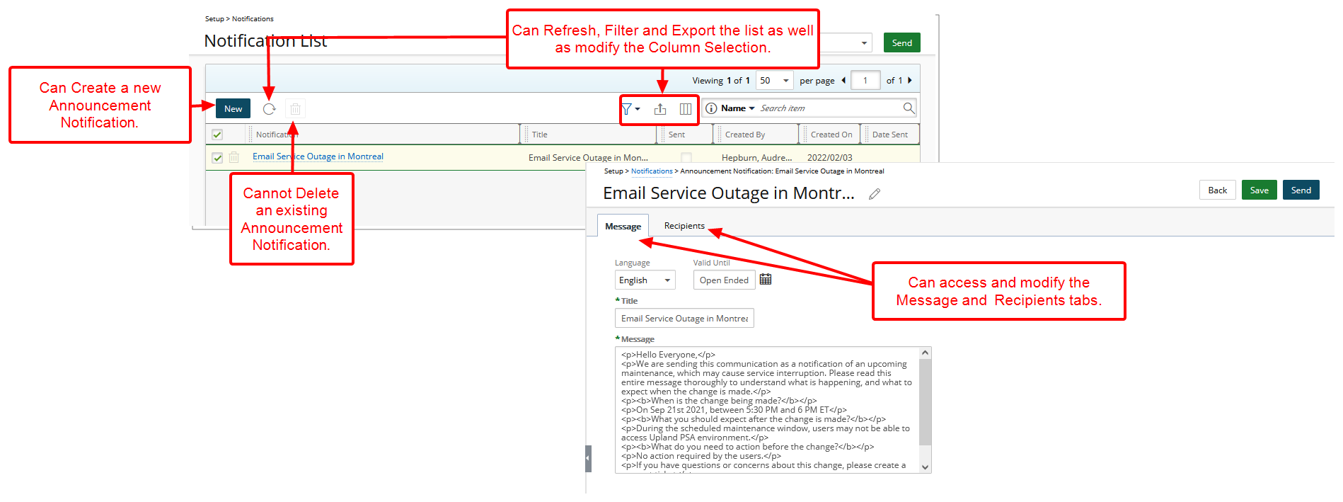 Select Permission