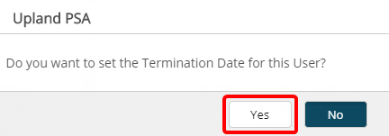 Click Yes