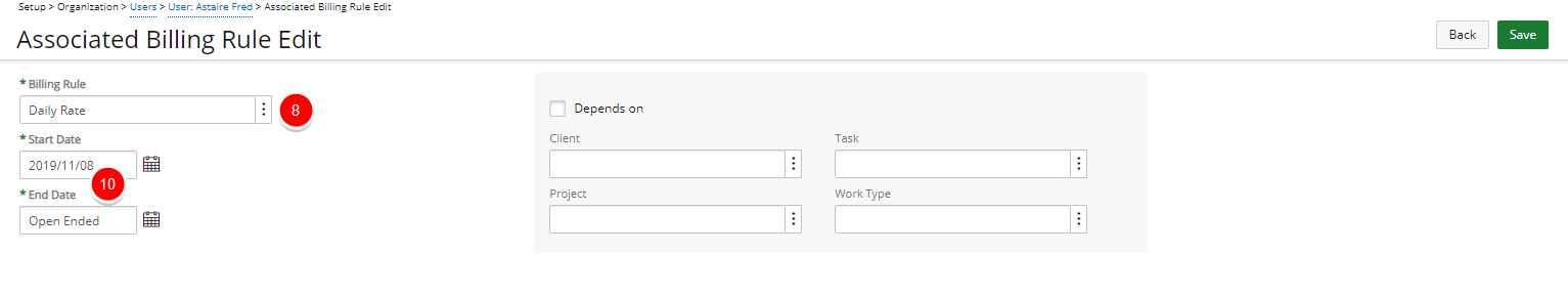 Modify the effective period if necessary