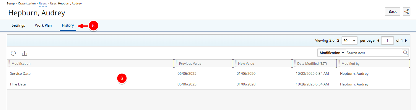 Access the User's profile