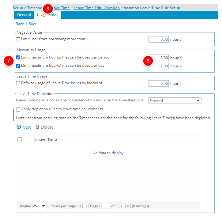 Click Usage Rules