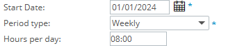 Timesheet Period