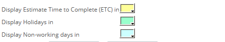 Display Options
