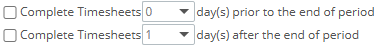 Completion Reminders