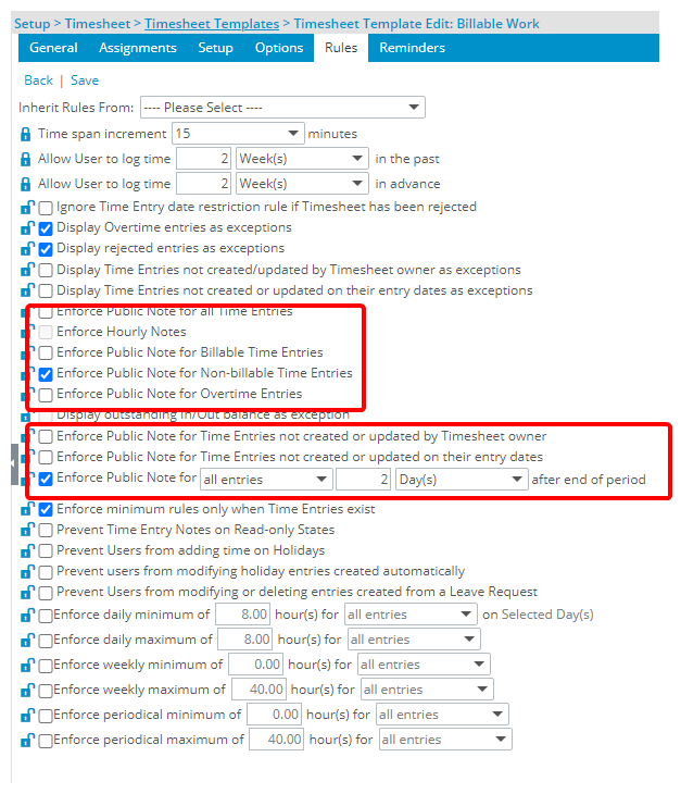 Select the required