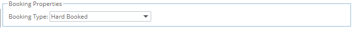 Booking Properties section