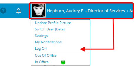 Profile Menu