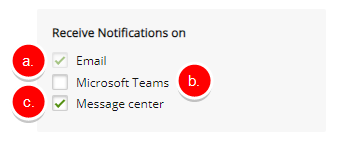 Receive Notifications on