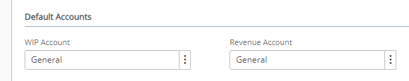 Default Accounts
