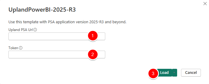Enter the required connection parameters