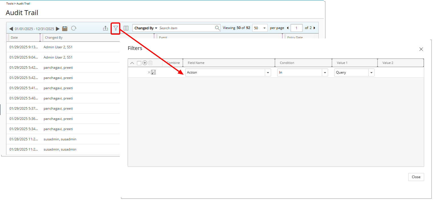 Deprecation of Query Action Auditing