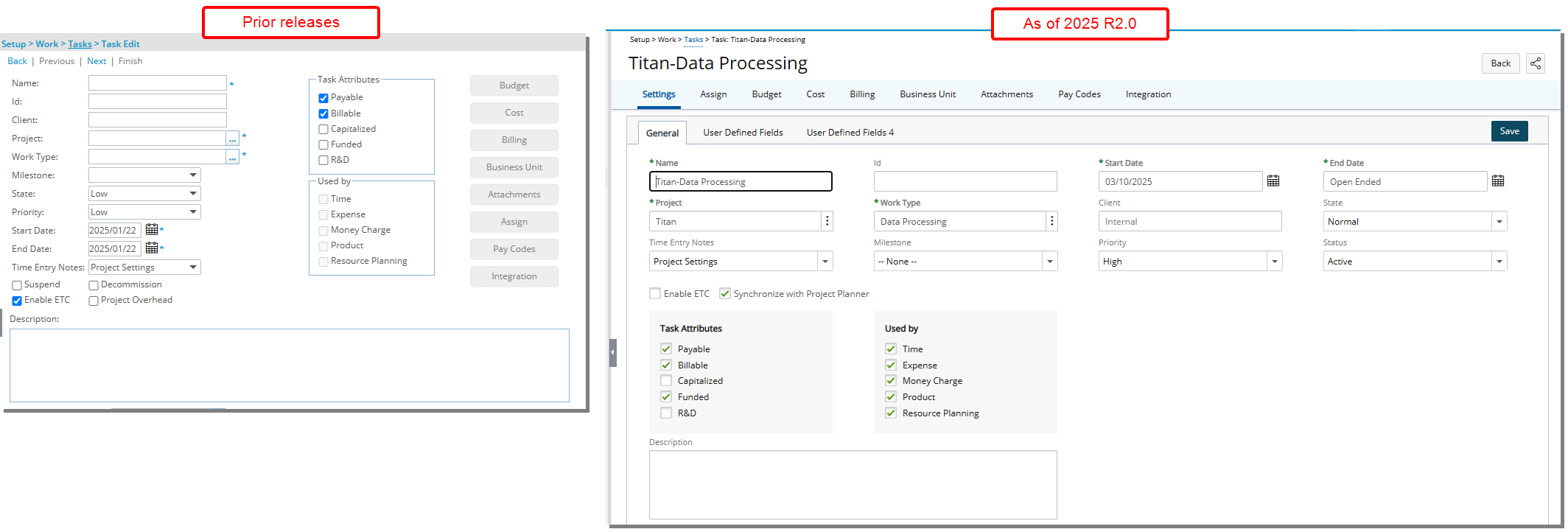 Improved Task Edit Page