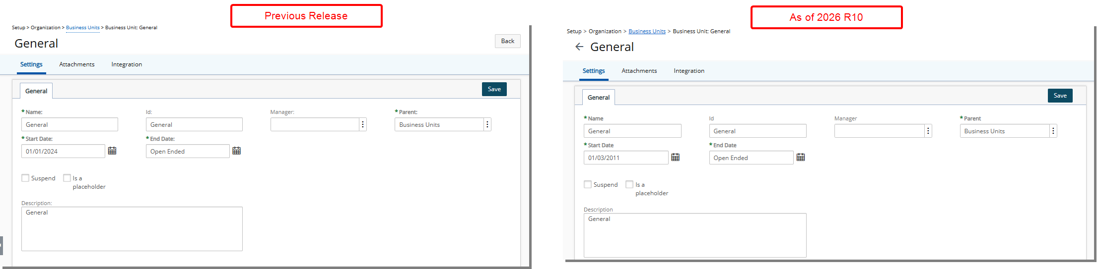 Standardized Field Label Formatting Across Edit Pages