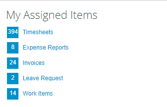 My Assigned Items