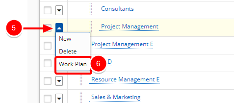 Right-click a Group