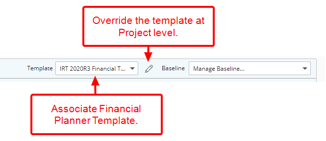 Click Override Forecasts Settings