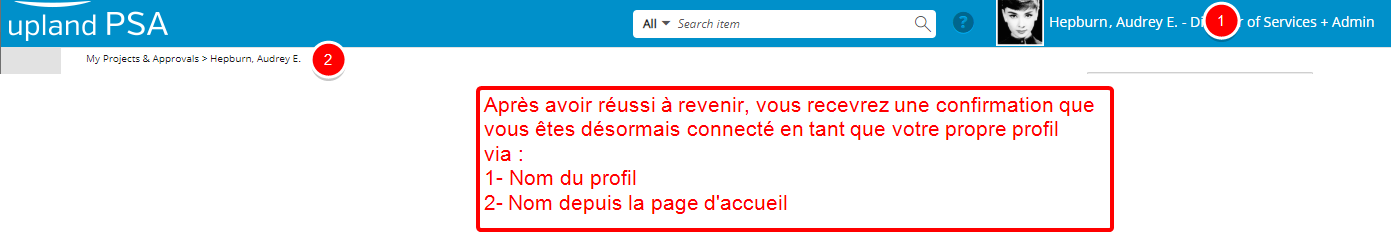 Voir sous qui vous êtes connecté