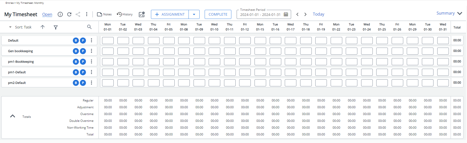Ajout d'une nouvelle densité horizontale