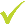 checkmark