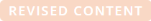 Revised Content tag