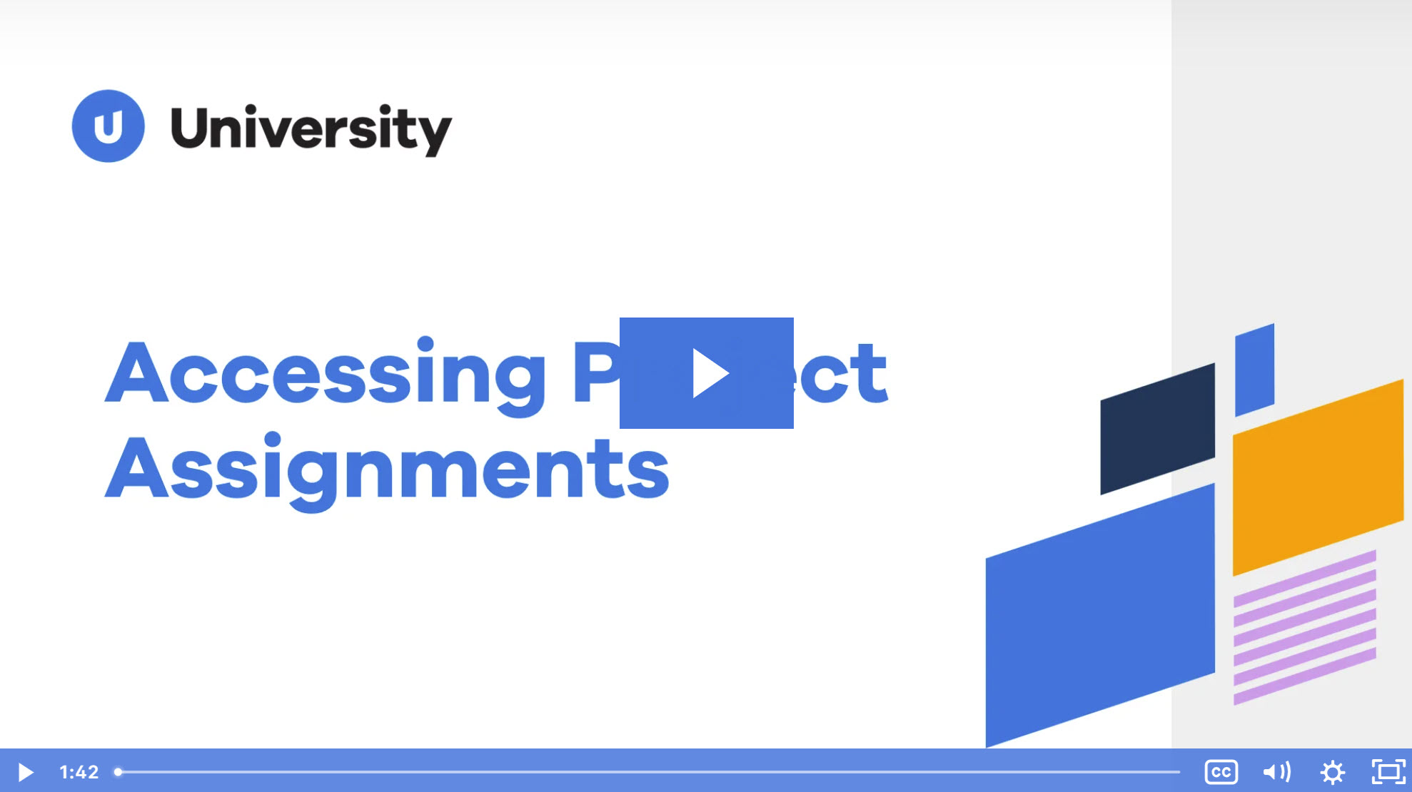 Accessing Project Assignments