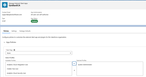 Manage External Client Apps Policies