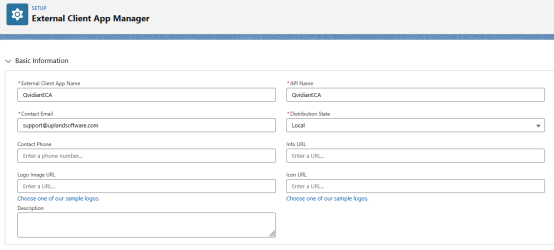 External Client App Manager