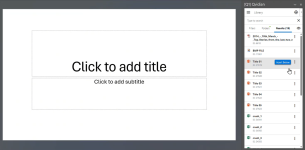 PPT slide before inserting content