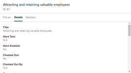 View Details dialog