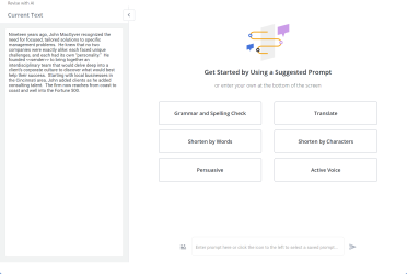 Revise with AI Assist