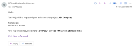 Contributer tasks email 