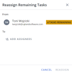 Reassign Remaining Tasks