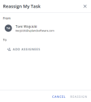 Reassign My Task
