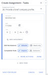Create Assignment