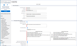 SFDC Connected App page