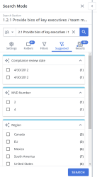 Suggested Filters