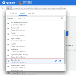 WOrkspace saving with option to enable running a search