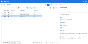 Library FOLDERS tab Navigation panel