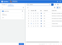 Library Filters tab