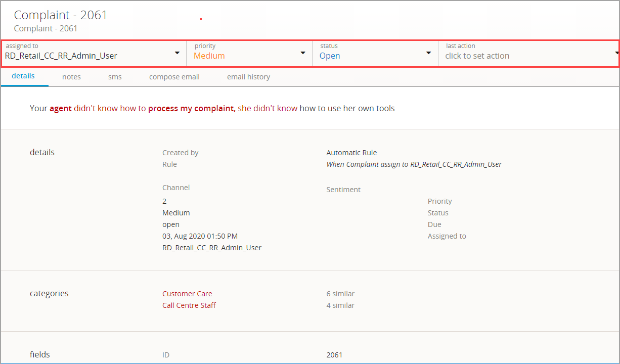 Details page