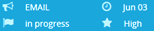 Toggled task description