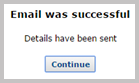 Email confirmation
