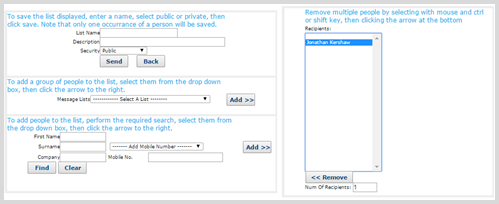 Import form