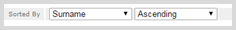 Sort search results